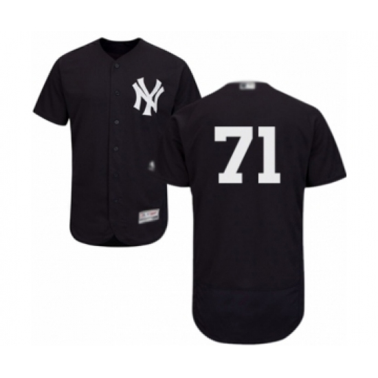 Men's New York Yankees #71 Stephen Tarpley Navy Blue Alternate Flex Base Authentic Collection Baseball Player Jersey - Ujersey