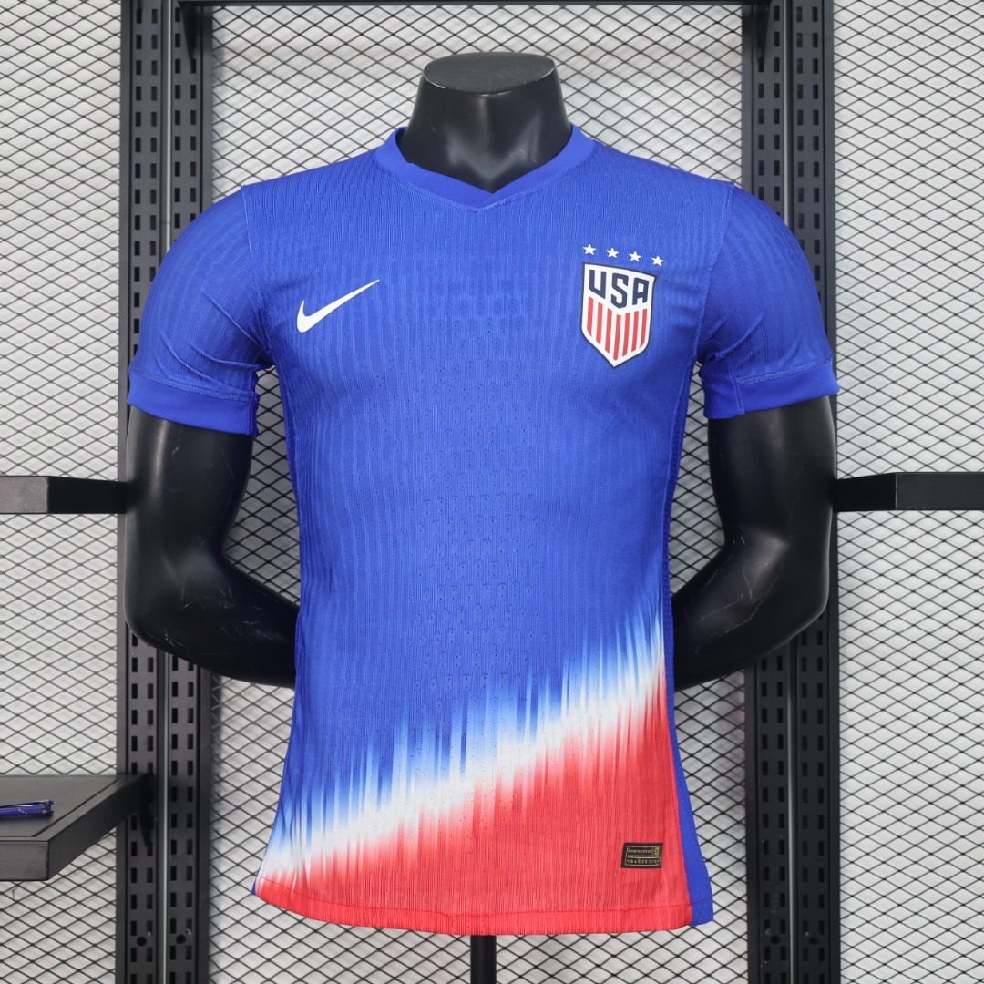 USA Soccer Jersey Away Shirt Copa America 2024