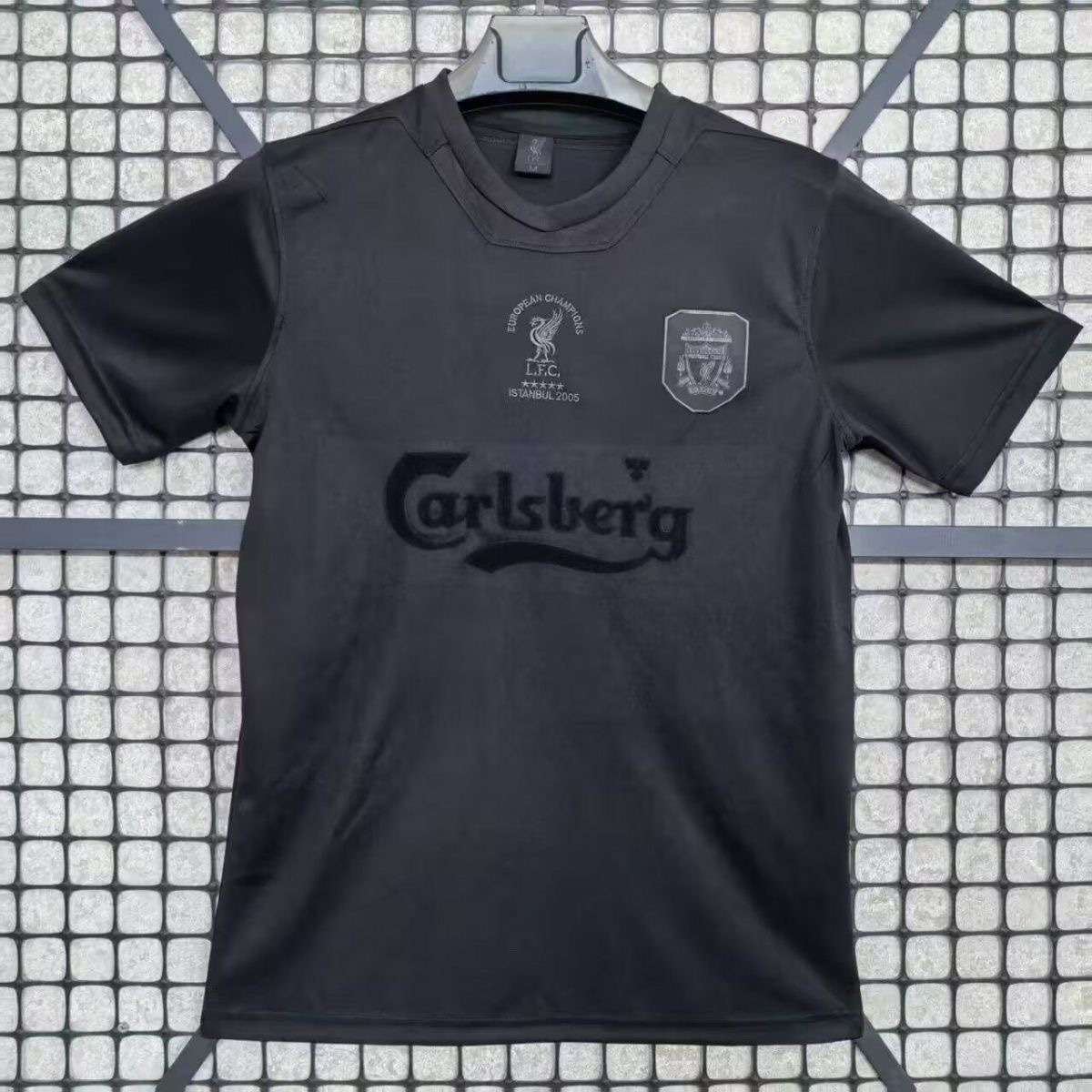 Liverpool Football Jersey 20th Anniversary Istanbul Blackout Custom Shirt 2025/26 - Ujersey NHL