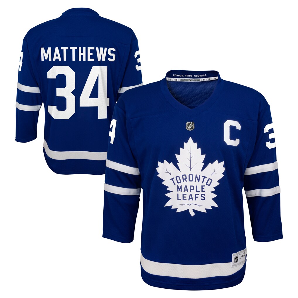 Preschool Toronto Maple Leafs Auston Matthews Blue Replica Player Jersey