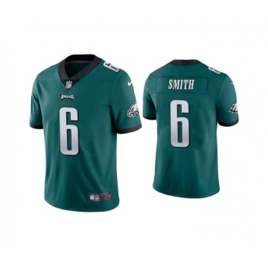 Youth Philadelphia Eagles #6 DeVonta Smith Green Vapor Untouchable Limited Stitched Jersey - Ujersey