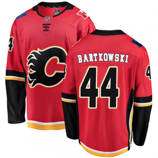 Men's Calgary Flames #44 Matt Bartkowski Fanatics Branded Red Home Breakaway NHL Jersey - Ujersey