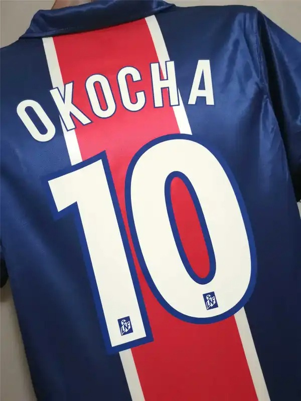 PSG Retro Jersey Home Soccer Shirt 1998/99 - Ujersey NHL