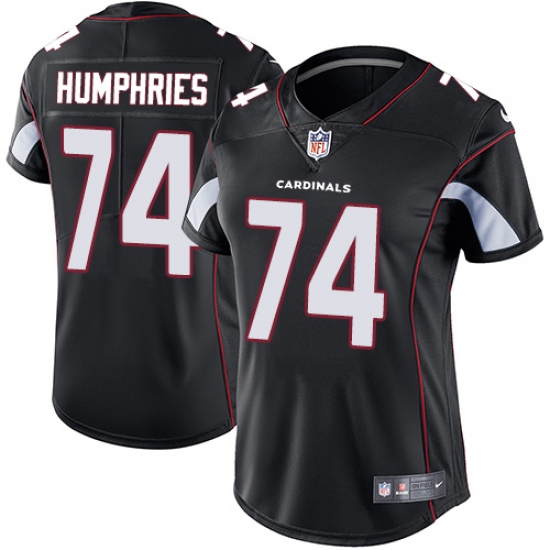 Women's Nike Arizona Cardinals #74 D.J. Humphries Elite Black Alternate NFL Jersey - Ujersey