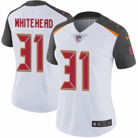Women's Nike Tampa Bay Buccaneers #31 Jordan Whitehead White Vapor Untouchable Elite Player NFL Jersey - Ujersey