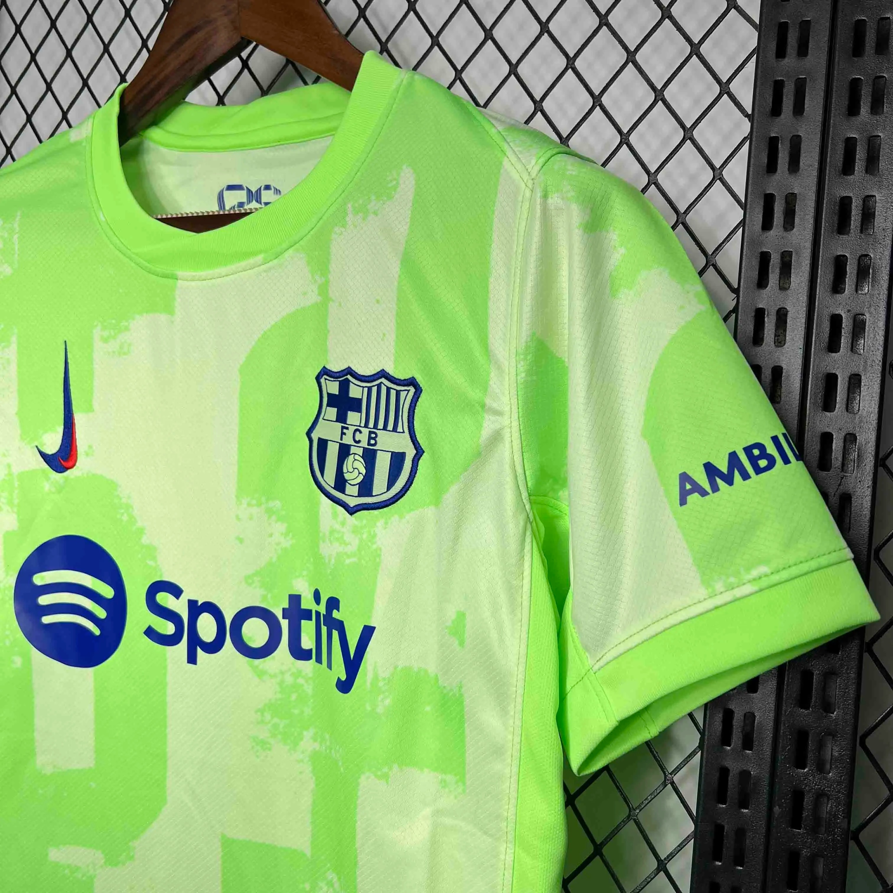 Barcelona Soccer Jersey Third Away Custom Shirt 2024/25 - ujerseystore