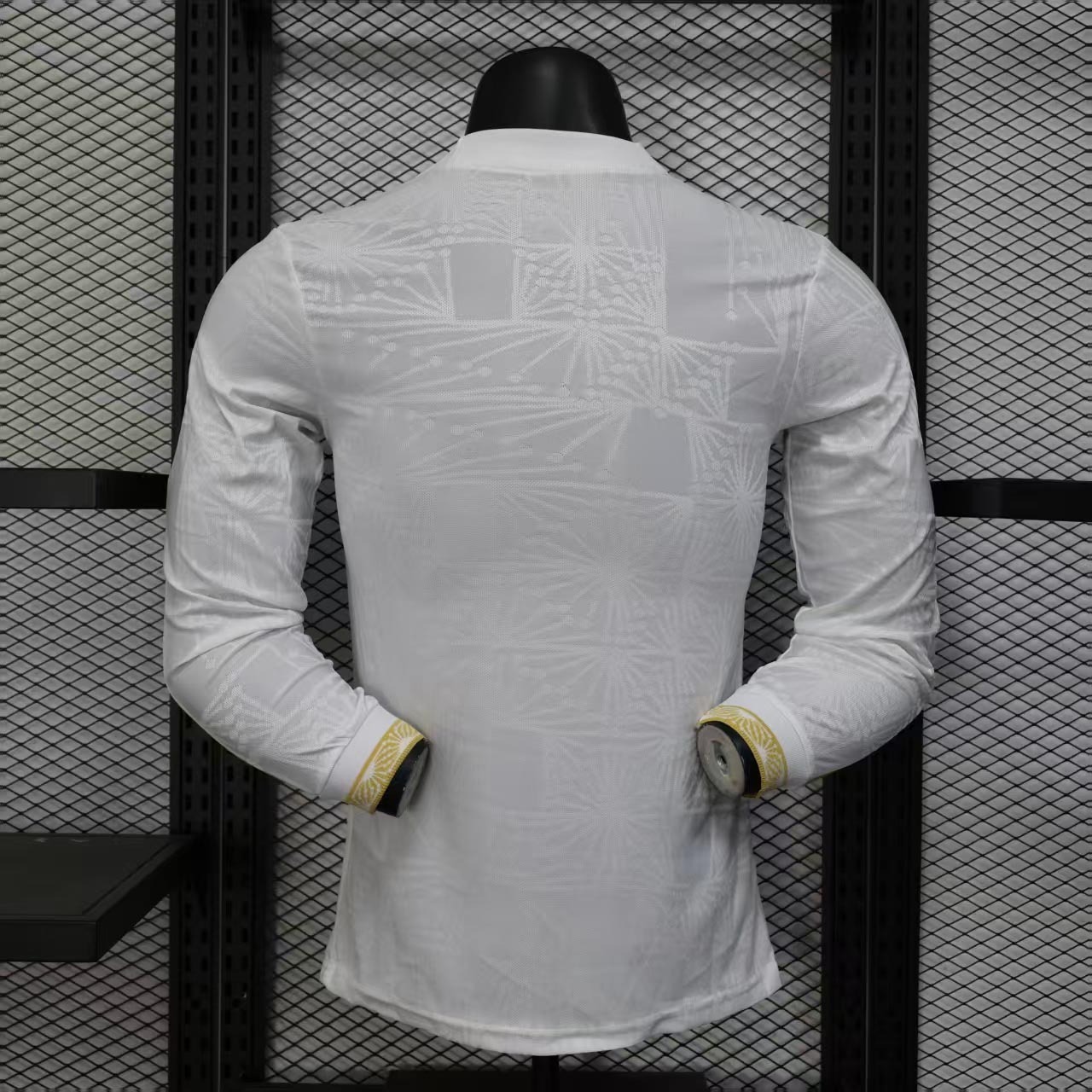 Mexico White Special Long Sleeve Soccer Jersey 2025 - Ujersey NHL