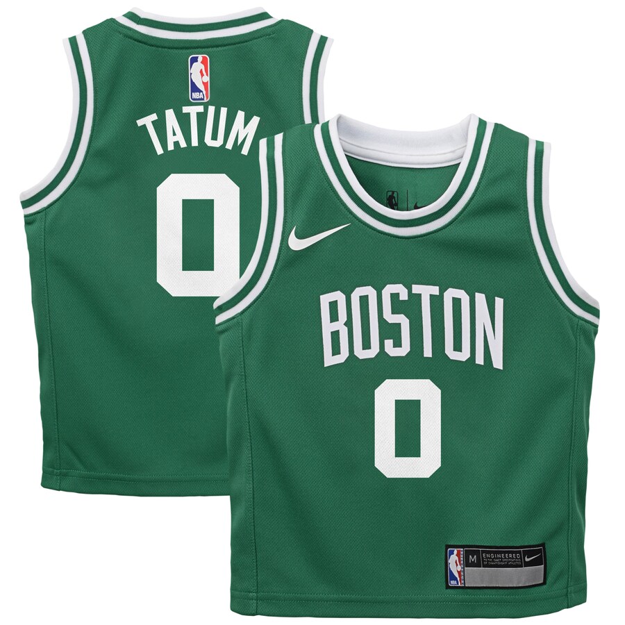 Preschool Boston Celtics Jayson Tatum Nike Green Swingman Player Jersey - Icon Edition - Ujersey NHL