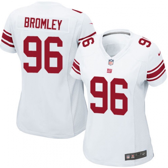 Women's Nike New York Giants #96 Jay Bromley Game White NFL Jersey - Ujersey