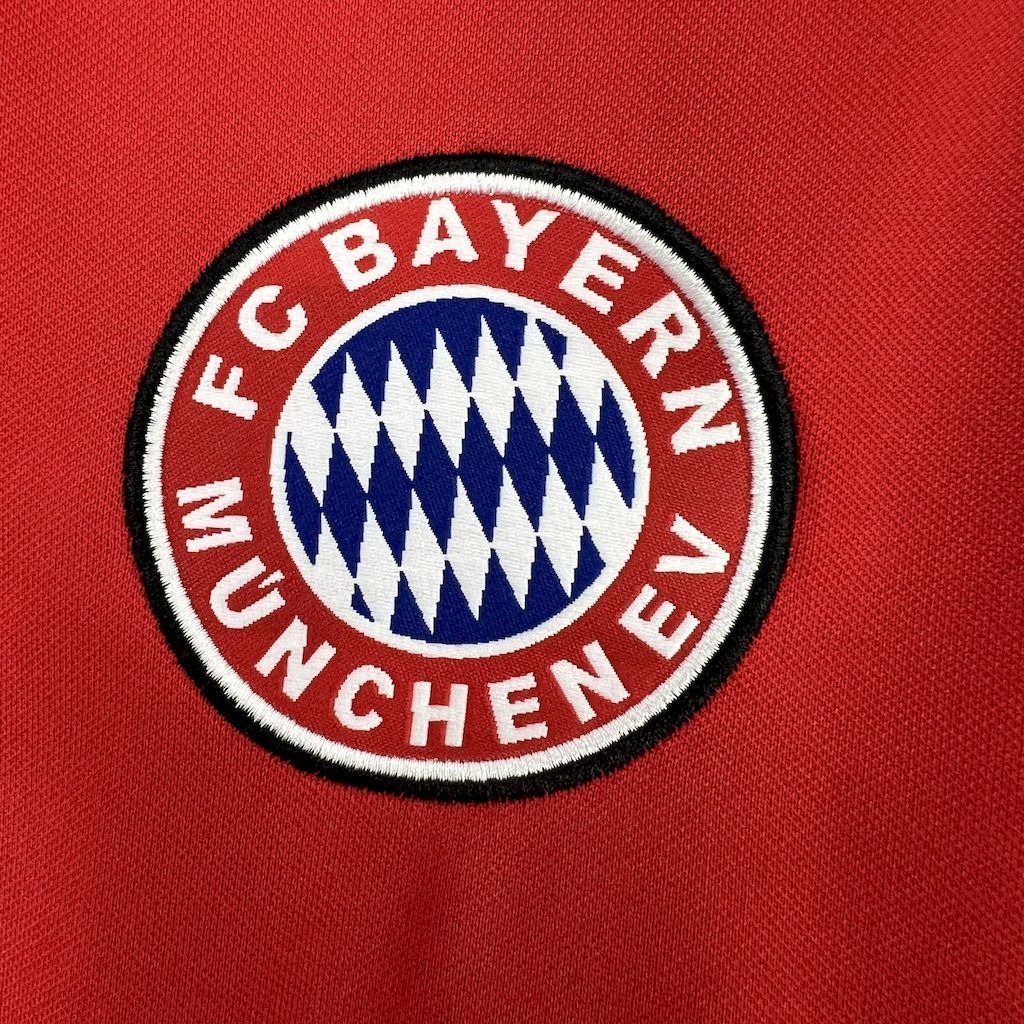 Bayern Munich Retro Jersey Home Champion Soccer Shirt 2001-02 - Ujersey NHL