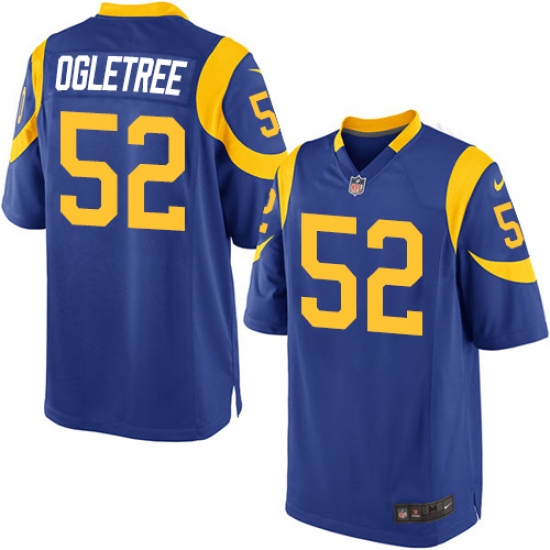 Men's Nike Los Angeles Rams #52 Alec Ogletree Game Royal Blue Alternate NFL Jersey - Ujersey