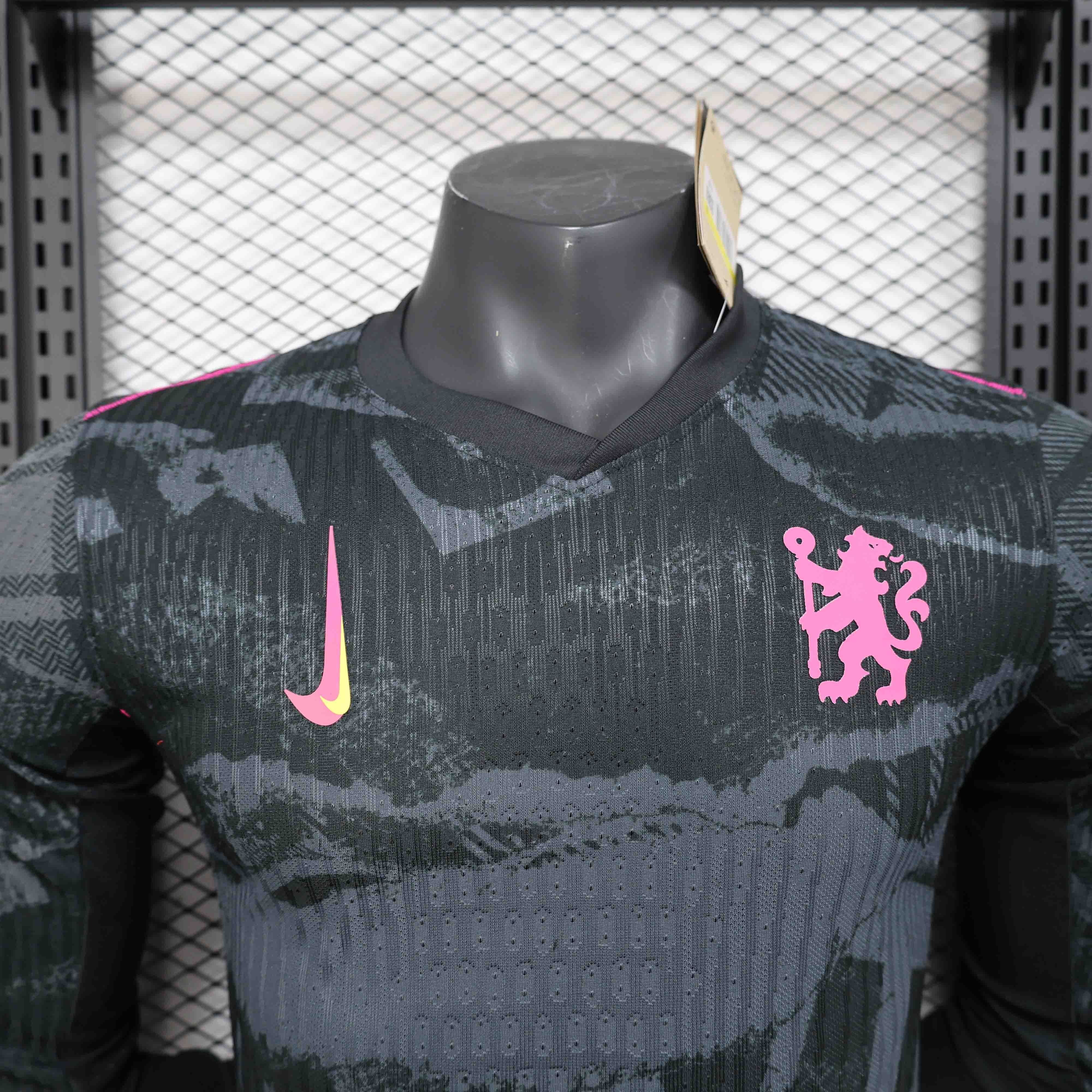 Chelsea Football Jersey Third Away Long Sleeve Shirt 2024/25