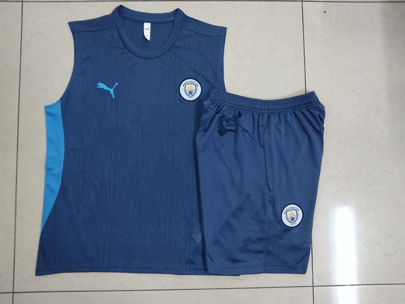 Manchester City Sleeveless Training Jersey Kit 2025/26 - U-jersey