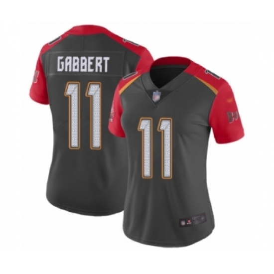 Women's Tampa Bay Buccaneers #11 Blaine Gabbert Limited Gray Inverted Legend Football Jersey - Ujersey