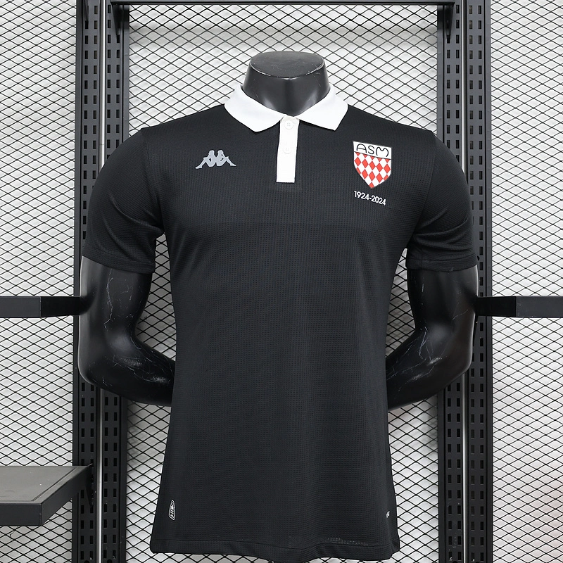 AS Monaco Soccer Jersey Centenary Kit 2024/25