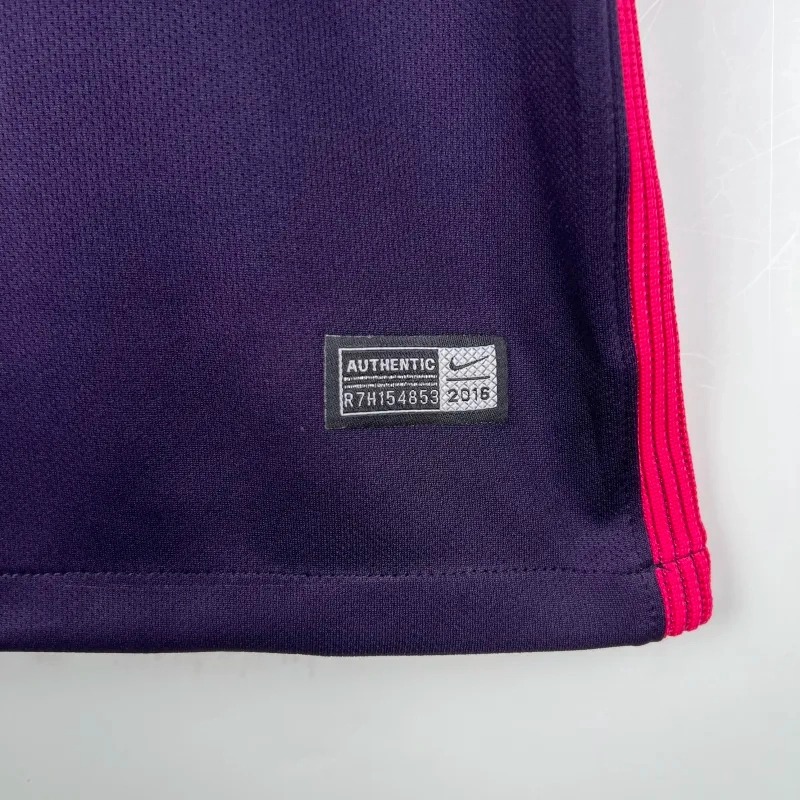 Barcelona Retro Jersey Away Soccer Shirt 2016-17 - Ujersey NHL