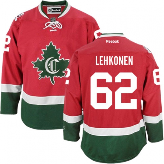 Youth Reebok Montreal Canadiens #62 Artturi Lehkonen Authentic Red New CD NHL Jersey - Ujersey