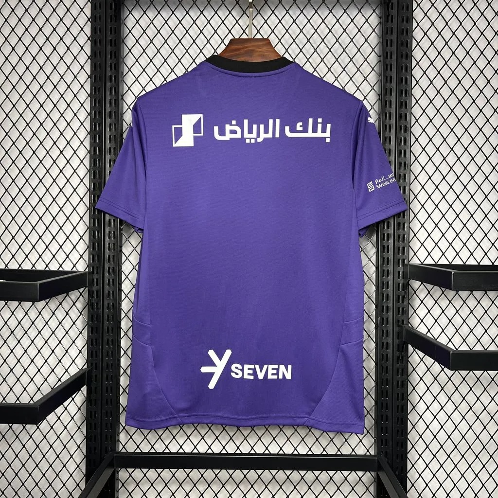 Al Hilal SFC Soccer Jersey Third Away Custom Shirt 2024/25 - ujerseystore