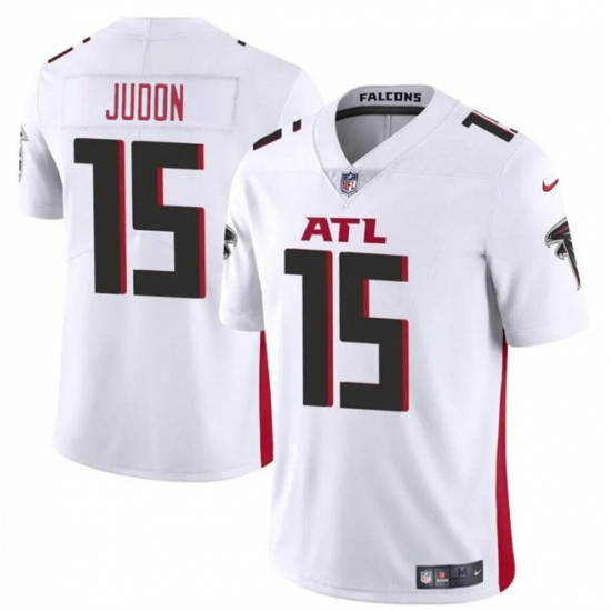 Men's Atlanta Falcons #15 Matthew Judon White Vapor Untouchable Limited Football Stitched Jersey - Ujersey