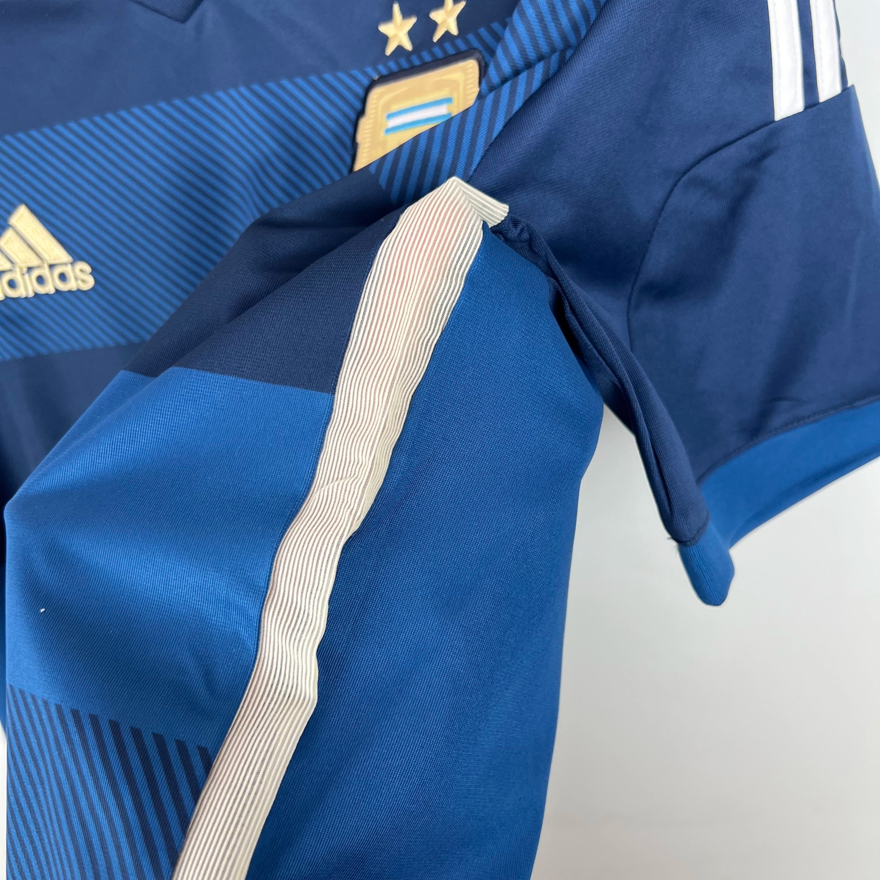 Argentina Retro Jersey Custom Away Football Jersey 2014 - ujerseystore