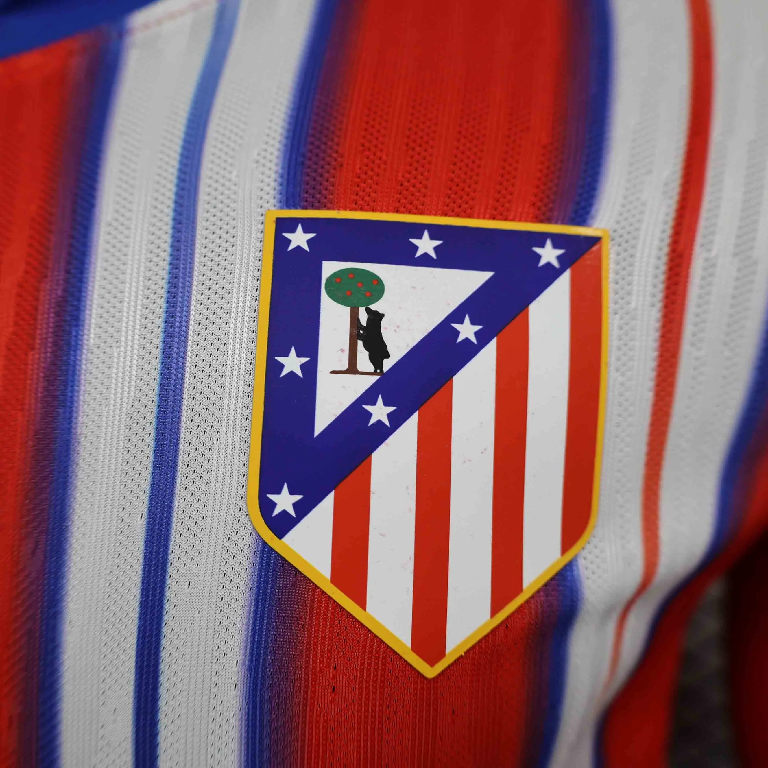 Soccer Jersey Atletico Madrid Home Long Sleeve Shirt 2024/25 - U-jersey