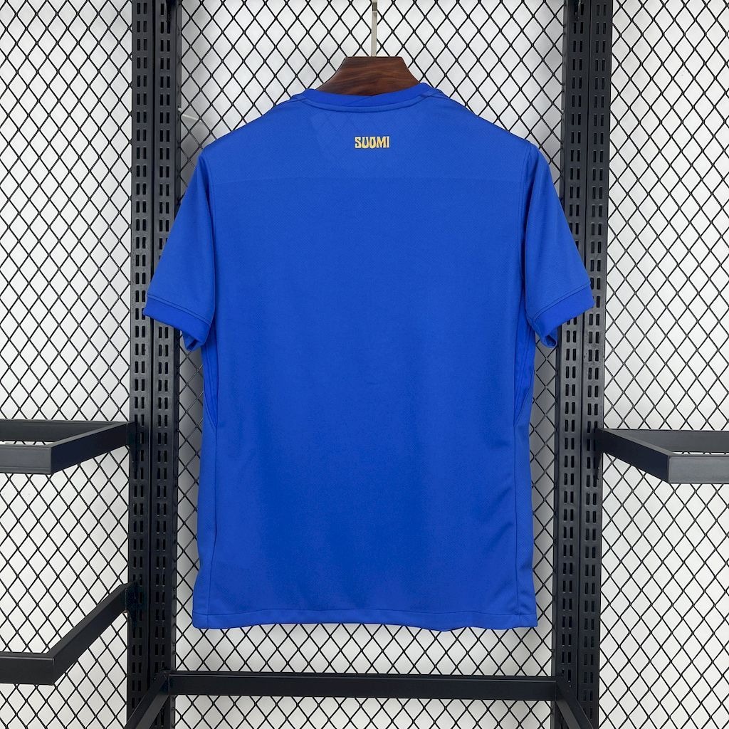 Finland Soccer Jersey Away Custom Shirt 2025 - ujerseystore