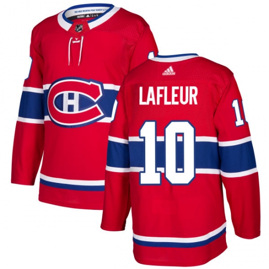 Youth Adidas Montreal Canadiens #10 Guy Lafleur Authentic Red Home NHL Jersey - Ujersey