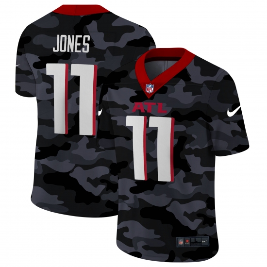 Men's Atlanta Falcons #11 Julio Jones Camo 2020 Nike Limited Jersey - Ujersey