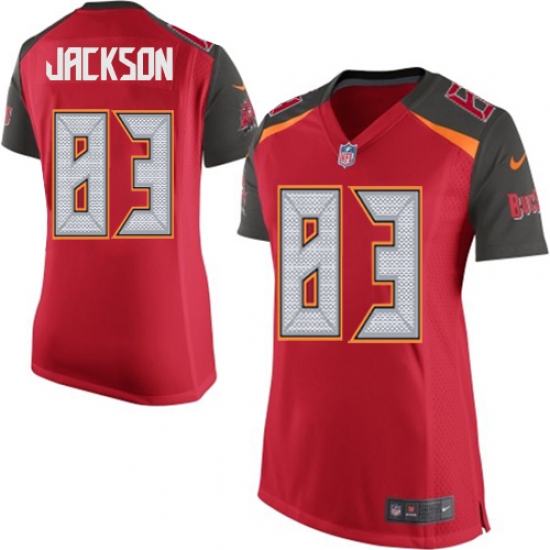 Women's Nike Tampa Bay Buccaneers #83 Vincent Jackson Red Team Color Vapor Untouchable Limited Player NFL Jersey - Ujersey
