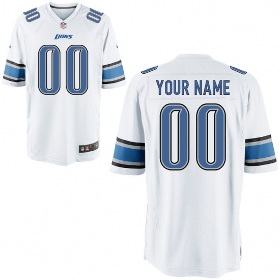 Nike Detroit Lions Custom Youth Game Jersey - Ujersey