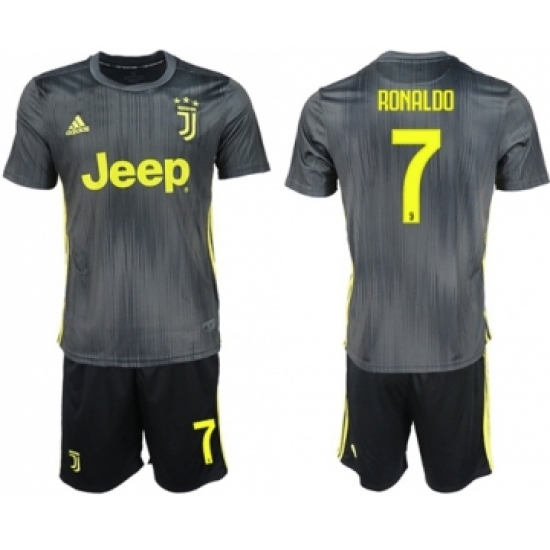 Juventus #7 Ronaldo Third Soccer Club Jersey