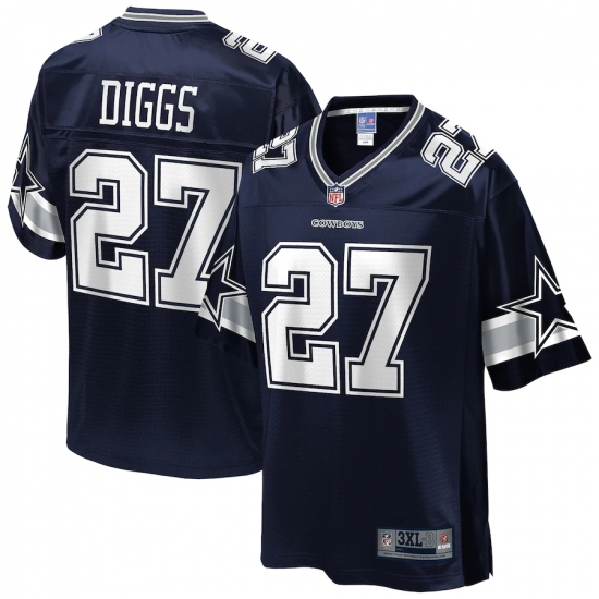 Men's Dallas Cowboys #27 Trevon Diggs NFL Pro Line Navy Big & Tall Player Jersey - Ujersey