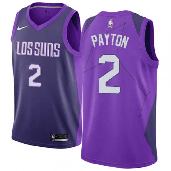 Youth Nike Phoenix Suns #2 Elfrid Payton Swingman Purple NBA Jersey - City Edition - Ujersey