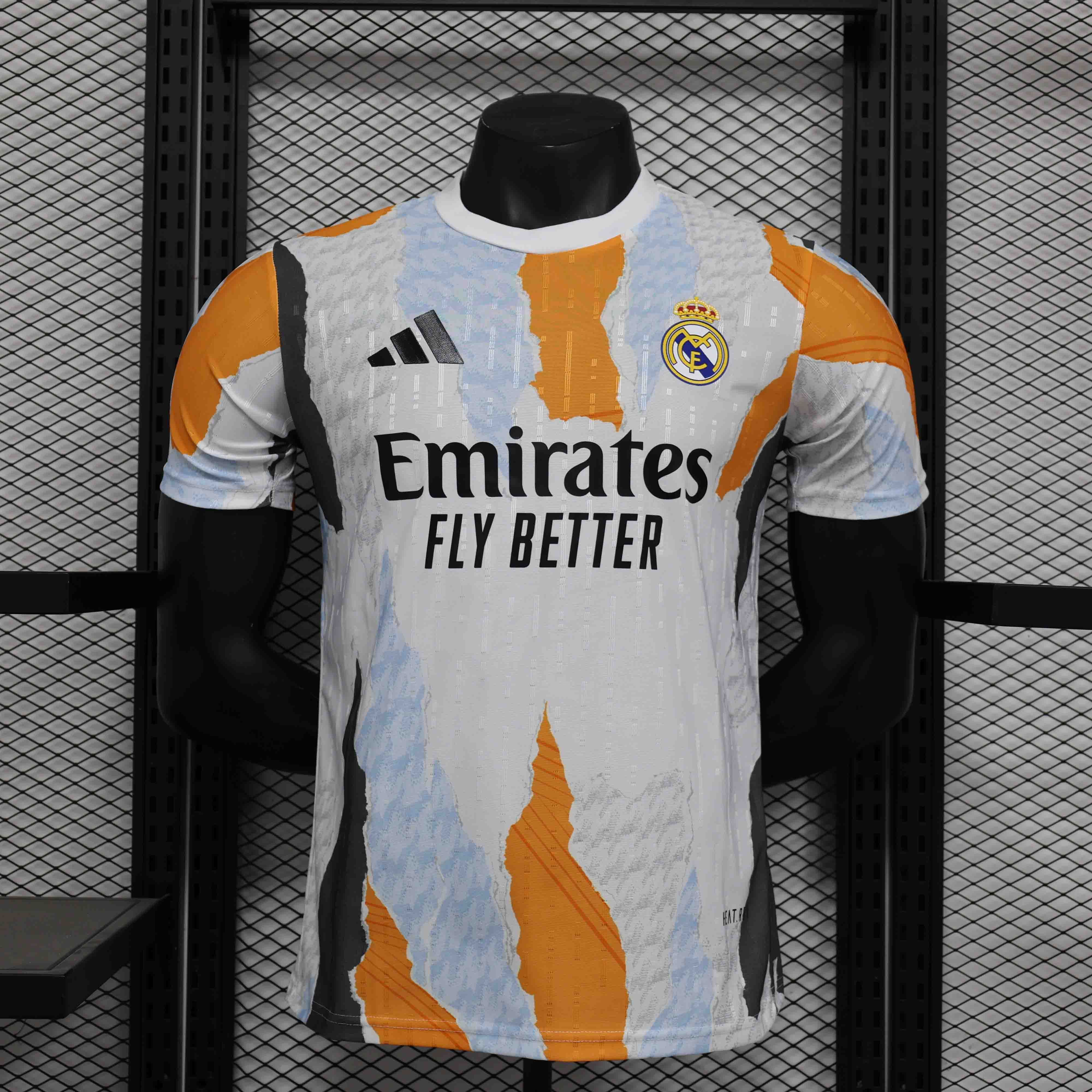 Real Madrid Soccer Jersey Training Shirt 2024/25