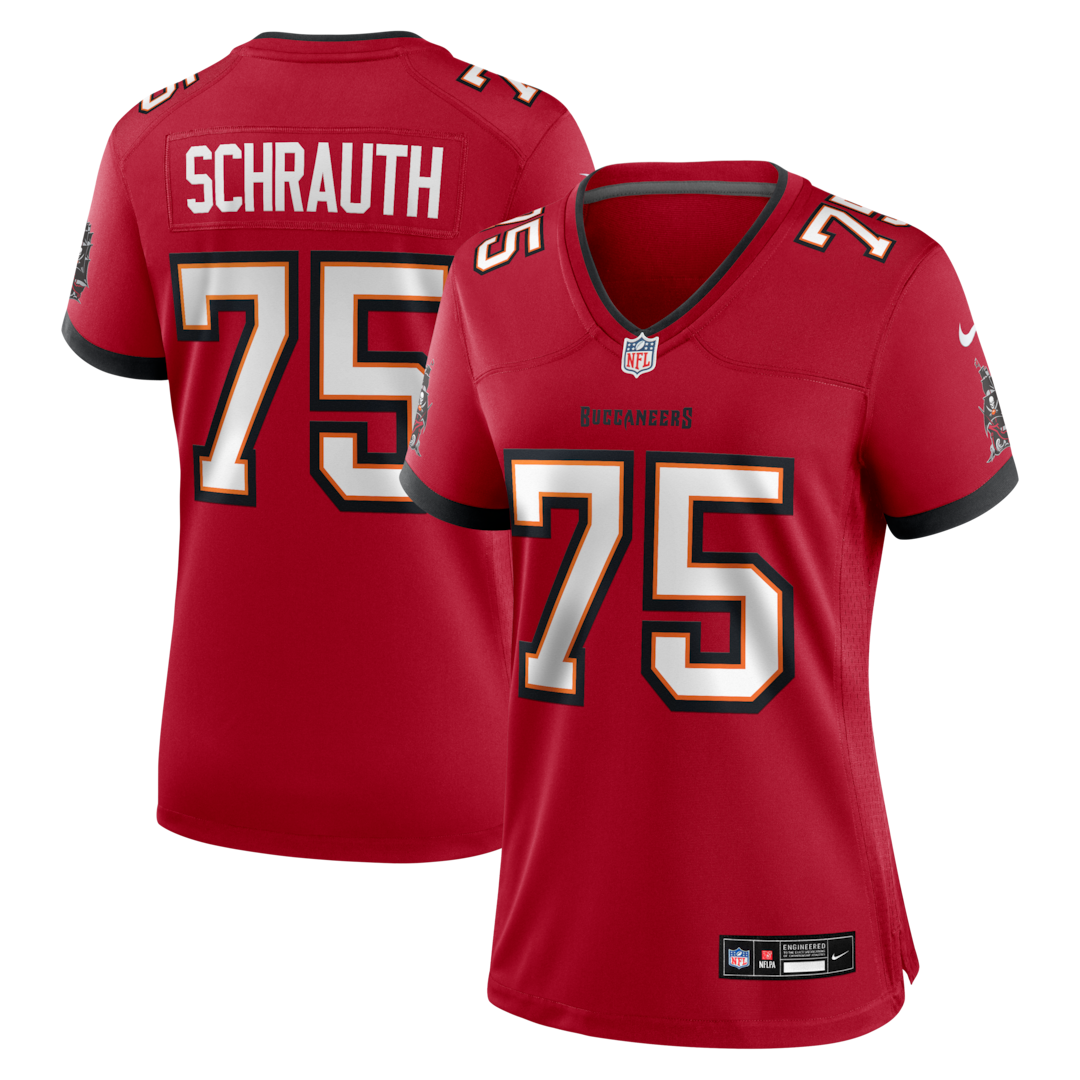 Women's Tampa Bay Buccaneers Billy Schrauth Nike Red Team Game Jersey