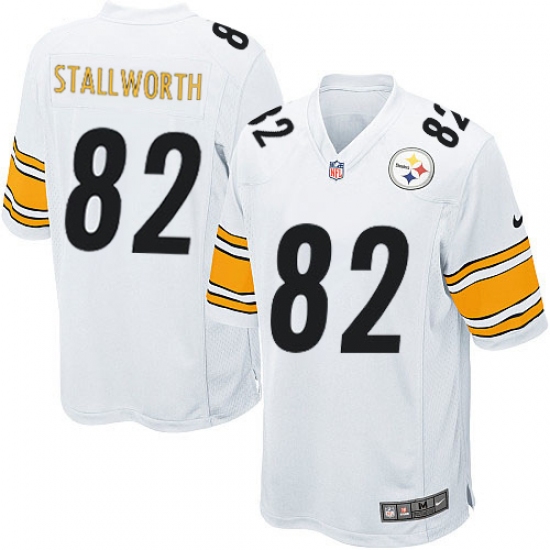 Men's Nike Pittsburgh Steelers #82 John Stallworth Game White NFL Jersey - Ujersey