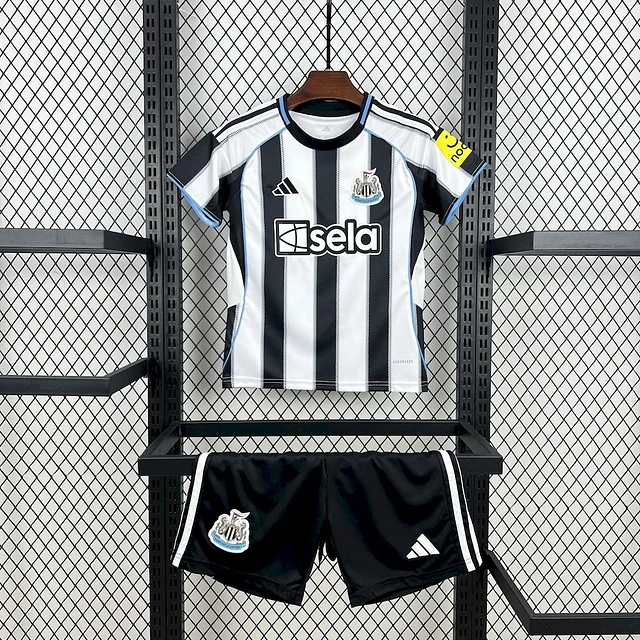 Newcastle United Football Jersey Home Kids Kit Jersey+Shorts 2025/26 - Ujersey NHL