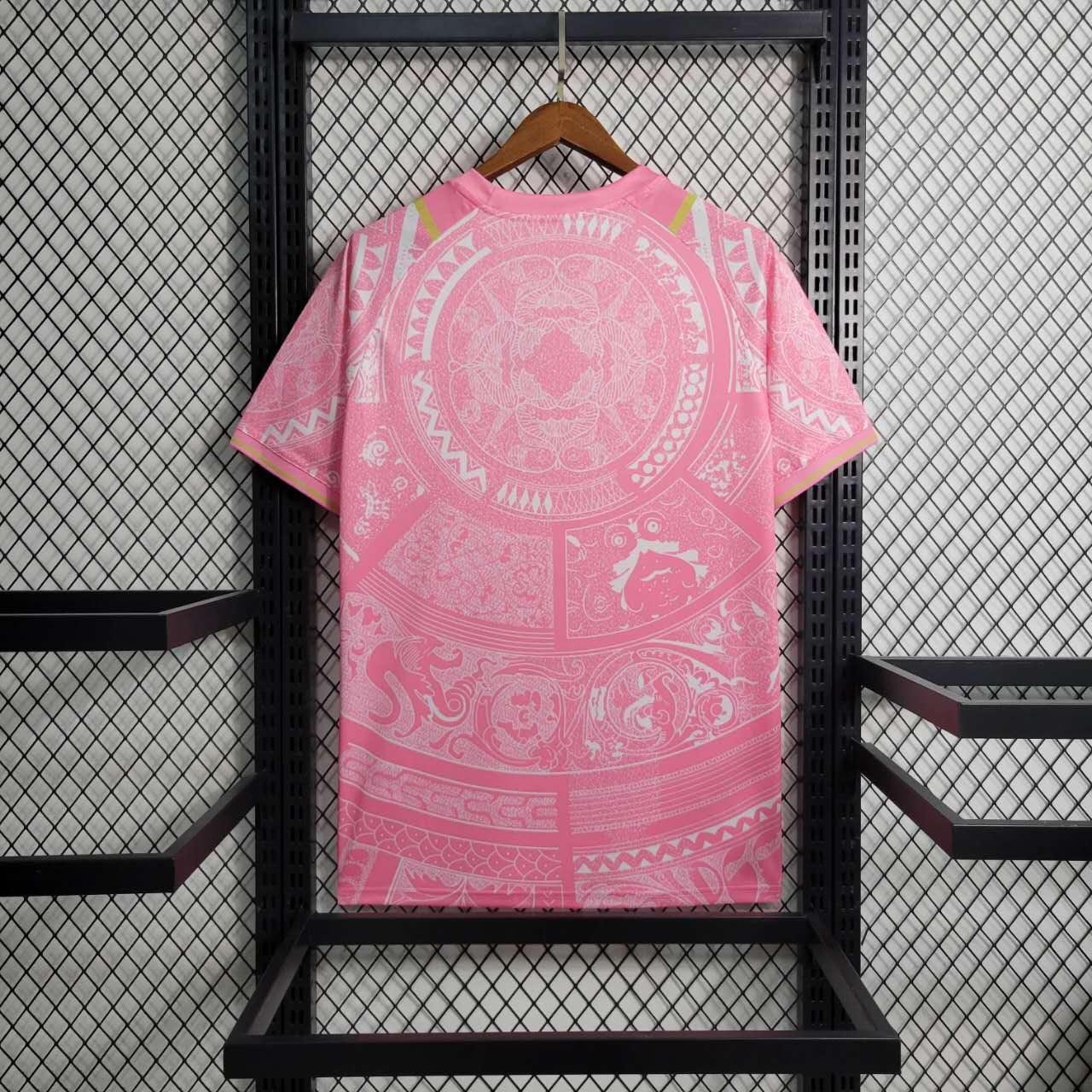 Italy Soccer Jersey Pink Special Edition Custom Shirt 2024 - ujerseystore