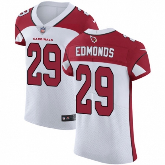 Men's Nike Arizona Cardinals #29 Chase Edmonds White Vapor Untouchable Elite Player NFL Jersey - Ujersey
