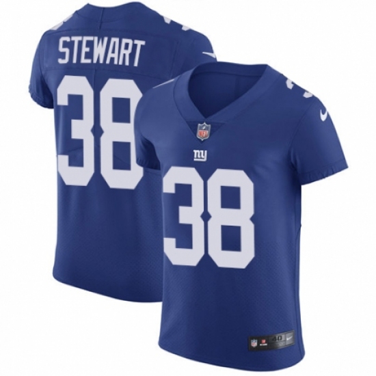 Men's Nike New York Giants #38 Jonathan Stewart Royal Blue Team Color Vapor Untouchable Elite Player NFL Jersey - Ujersey