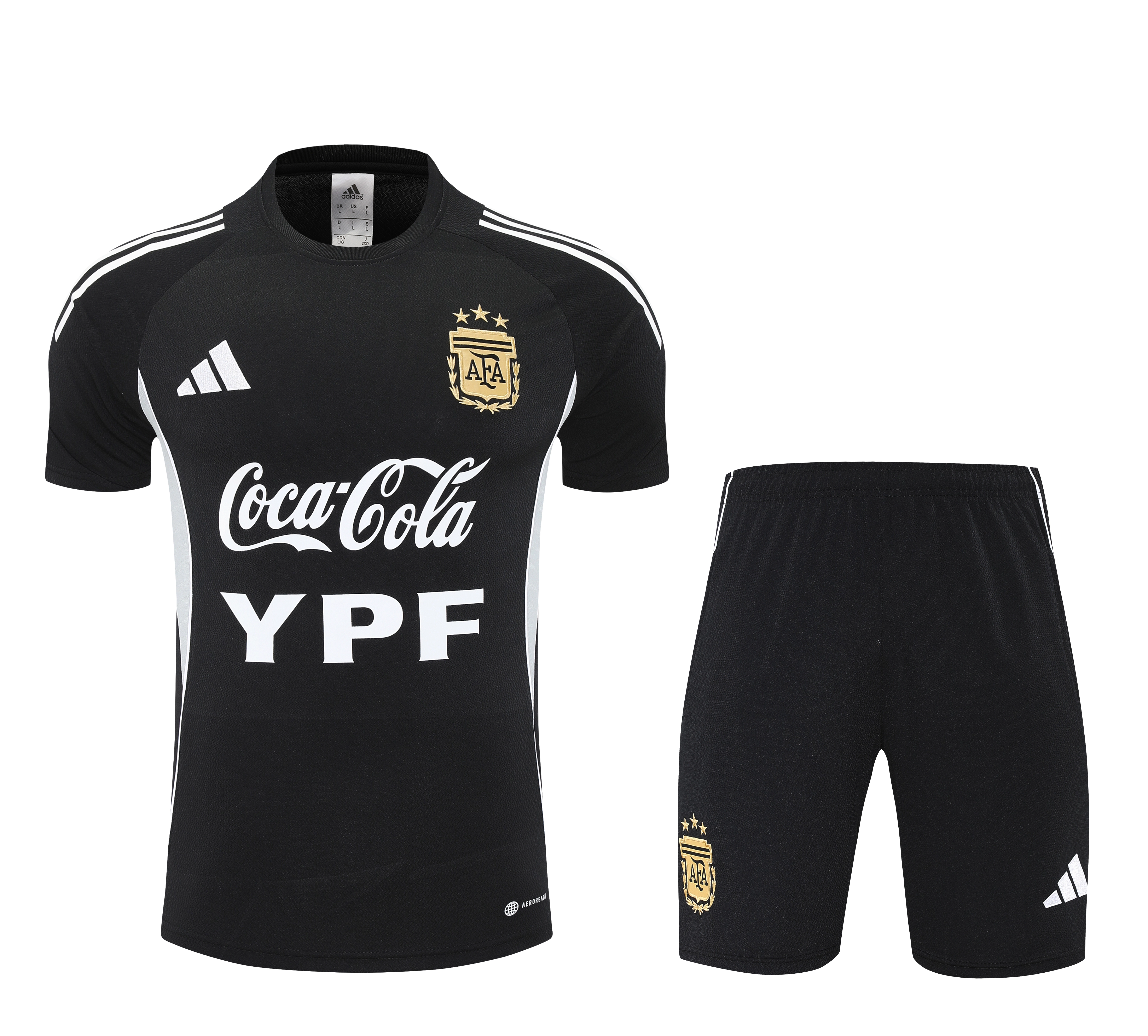 Argentina Training Jersey Kit Black 2025 - U-jersey