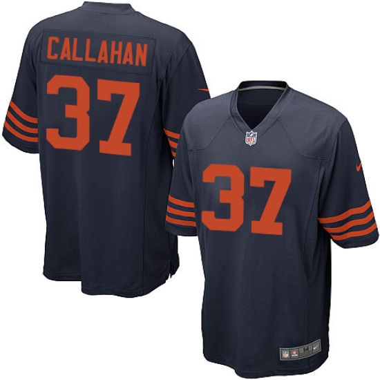 Men's Nike Chicago Bears #37 Bryce Callahan Game Navy Blue Alternate NFL Jersey - Ujersey