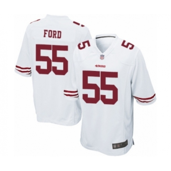 Men's San Francisco 49ers #55 Dee Ford Game White Football Jersey - Ujersey