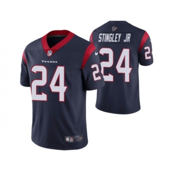 Men's Houston Texans #24 Derek Stingley Jr. Navy Vapor Untouchable Limited Stitched Jersey - Ujersey