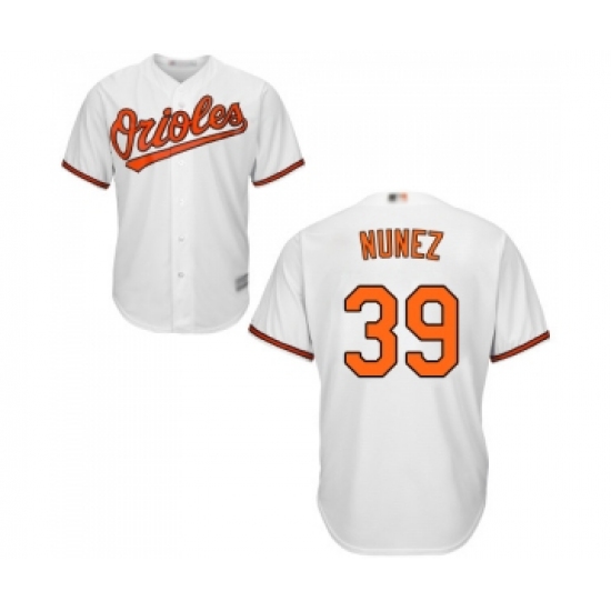Youth Baltimore Orioles #39 Renato Nunez Replica White Home Cool Base Baseball Jersey - Ujersey