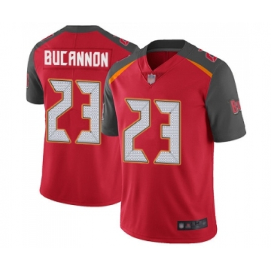 Men's Tampa Bay Buccaneers #23 Deone Bucannon Red Team Color Vapor Untouchable Limited Player Football Jersey - Ujersey