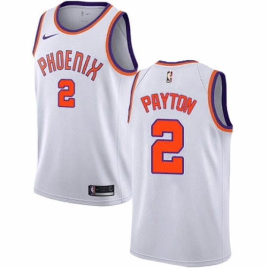 Youth Nike Phoenix Suns #2 Elfrid Payton Authentic NBA Jersey - Association Edition - Ujersey