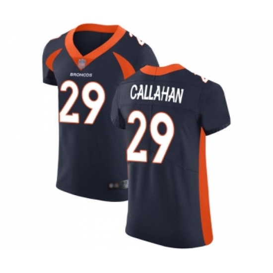 Men's Denver Broncos #29 Bryce Callahan Navy Blue Alternate Vapor Untouchable Elite Player Football Jersey - Ujersey