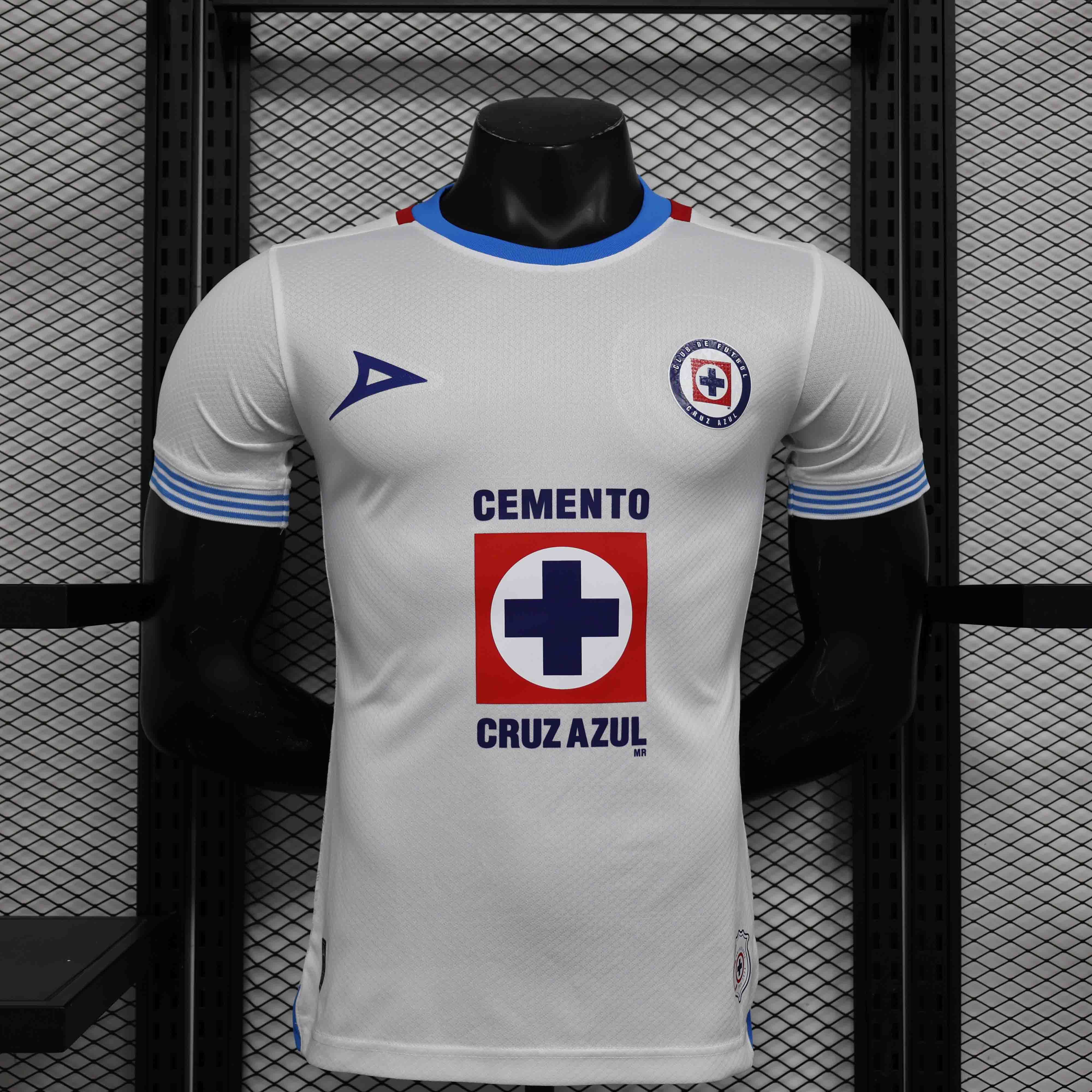 Cruz Azul Soccer Jersey Away Shirt 2024/25 - Ujersey NHL