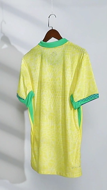 Brazil  Soccer Jersey Home Shirt Copa America 2024 - U-jersey